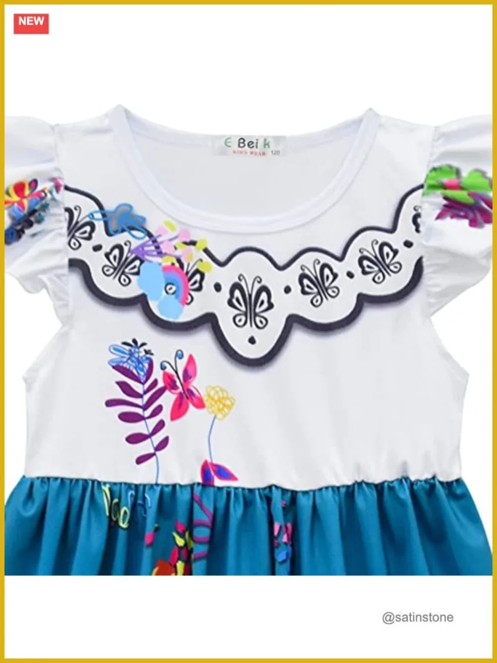 Princess Costume Dress for Girls Toddlers with Headband Glasses Bag
